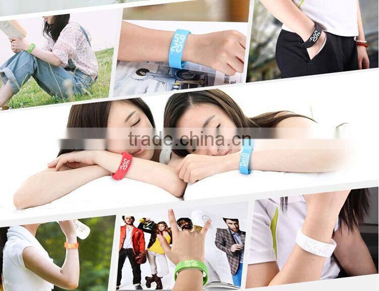 TOP Selling LED Silicone Watch calorie burn counter watch 3D pedometer USB bracelet