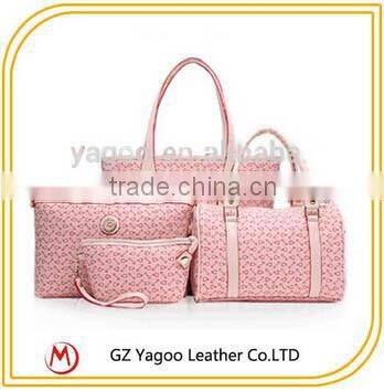 Multi-color Cheap beach PVC waterproof bag plain leather handbag