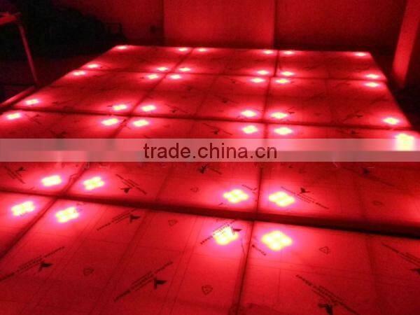 720pcs x 10mm rgb color portable led dance floors for sale