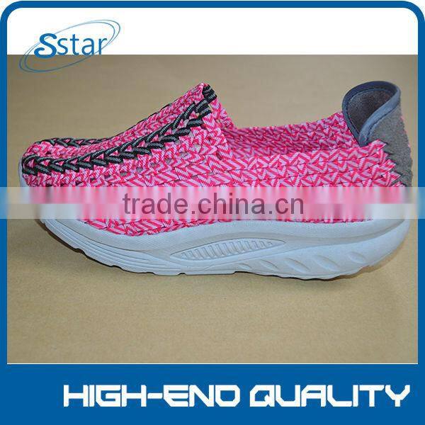 casual shoes for women hand-woven shoes the best selling