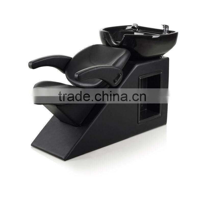 professional salon beauty white fiber glass European new style shampoo chair basin