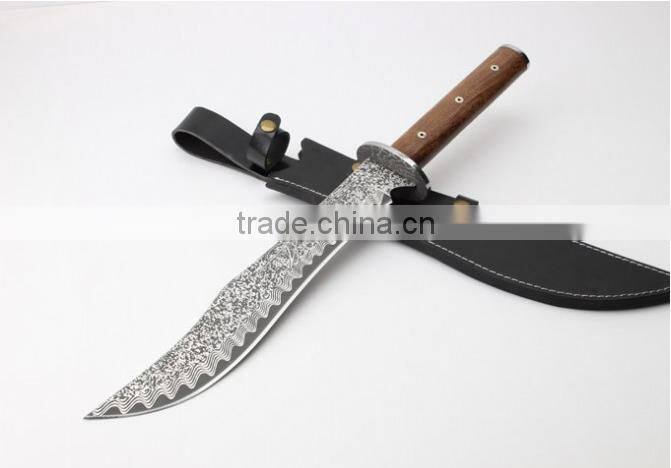 Combat tactical survival fixed blade knife saber knife of Ming dynasty