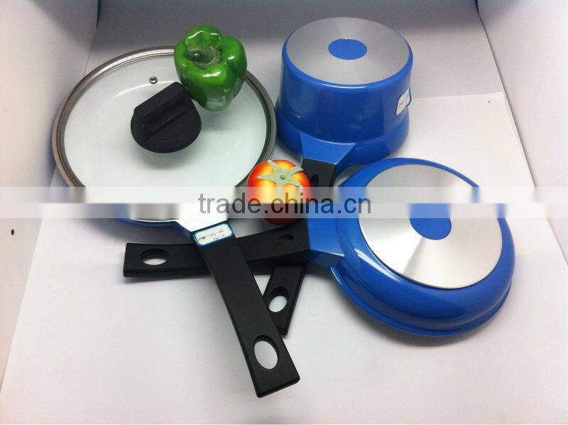 HQ Non-stick ceramic coating aluminum cookware set