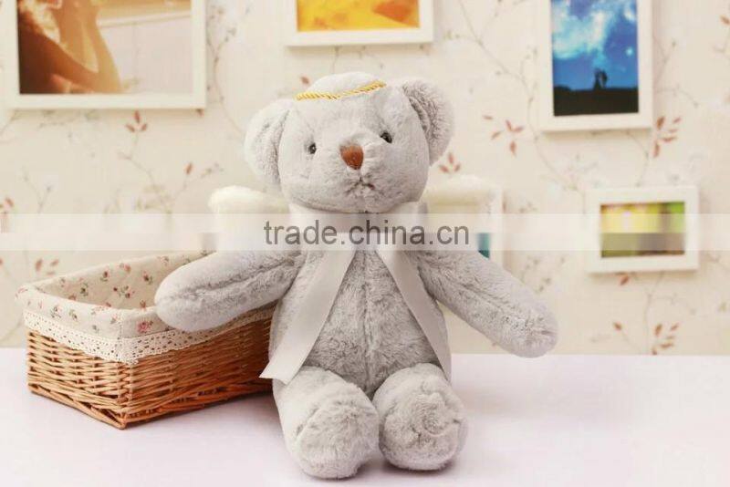 cute soft plush wholesale custom 12 inch teddy bear