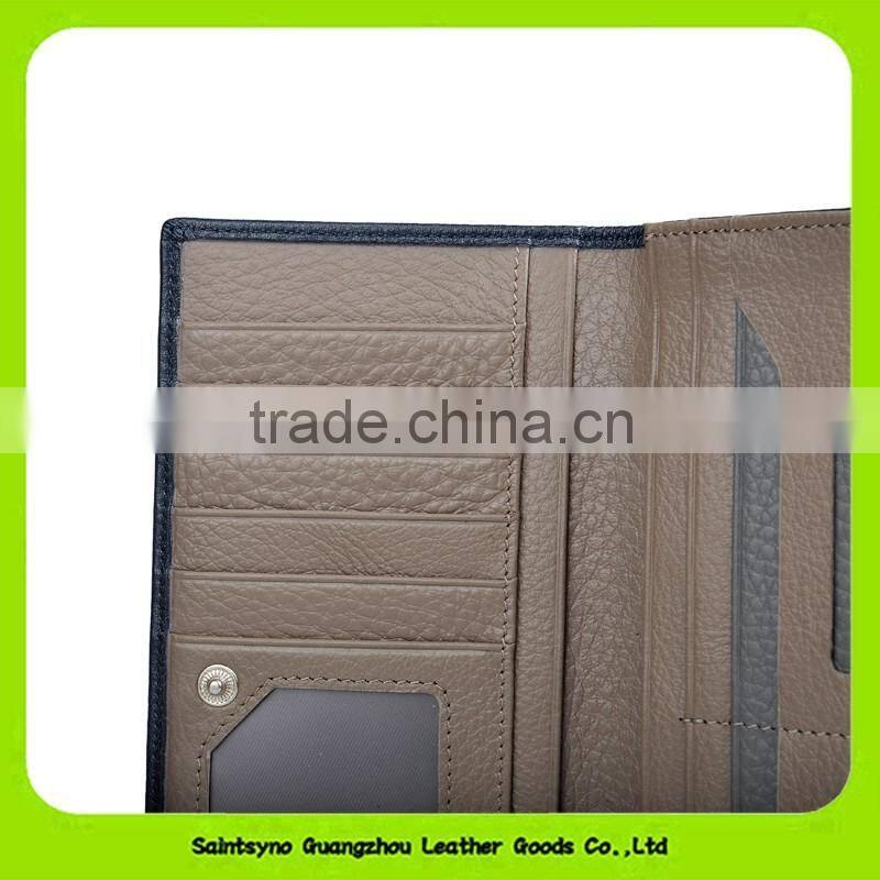 16791 Top 10 wallet brands genuine cowhide leather wallet