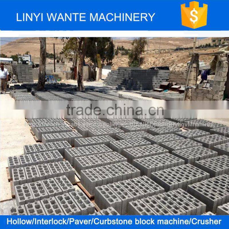 QT40-3B mould vibration brick making machine,hollow block making machine price
