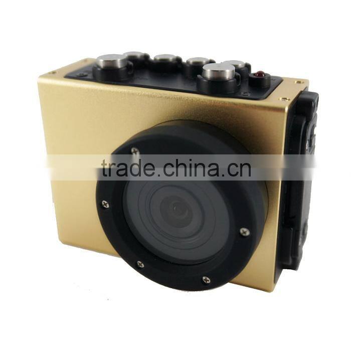 HD 1080P sport action camera with 2inch TFT display 30m waterproof helmet sport video camera DV-129SA