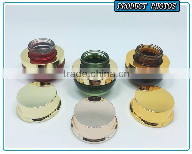 20G colored glass jar for eyecream