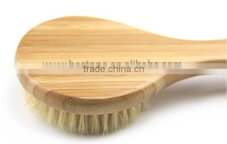Custom Bamboo Bristle Massager Bath Brush