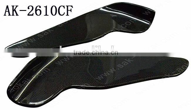 100% real carbon fiber car front splitter flap for universal using