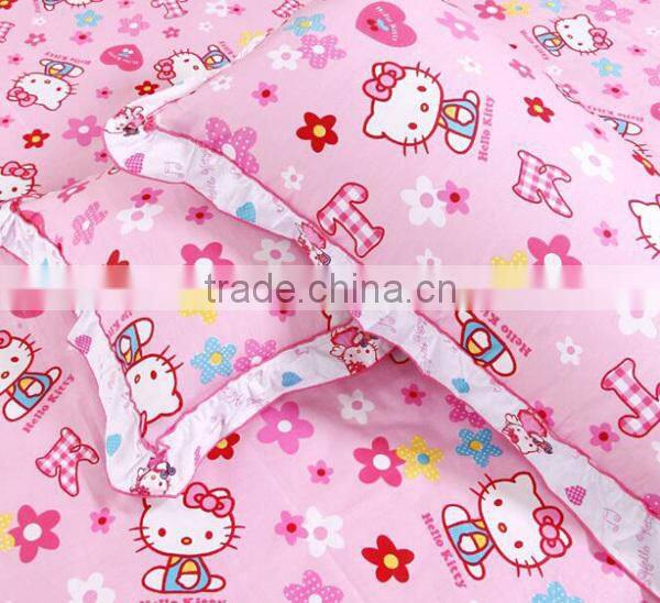 adorable picture cartoon logo printed fabric with your own design and customization