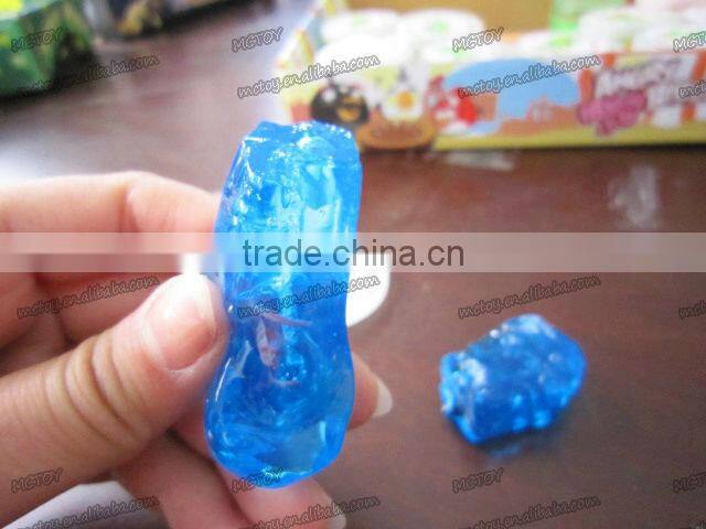 LOW PRICE novelty magic crystal putty slime crystal gift crystal toy barrel slime magic putty toys green slime