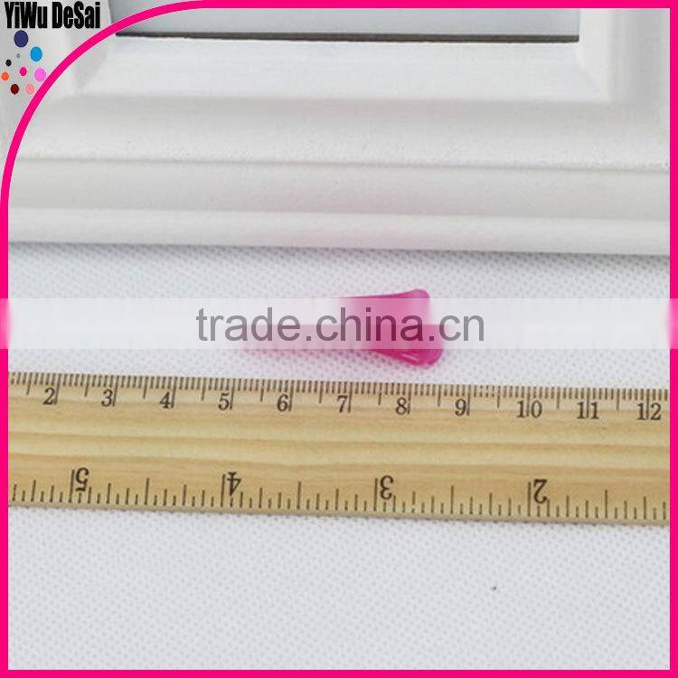 Children's candy color clip plastic clip accessories girl hair accessories child hair accessories