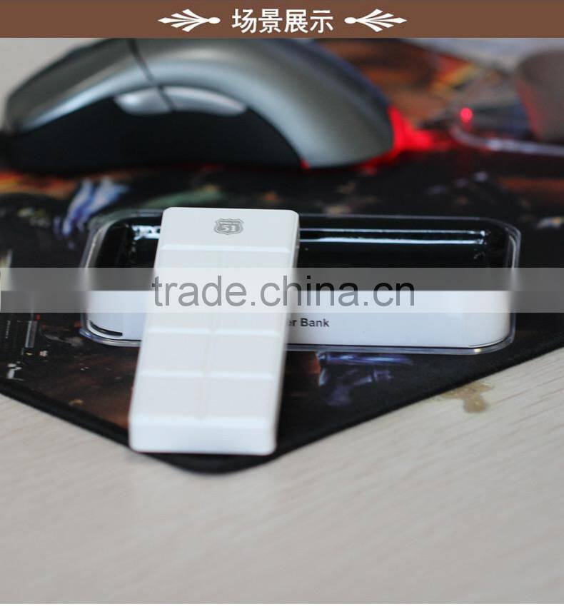 chocolate popular smartphone power bank factory for blackberry