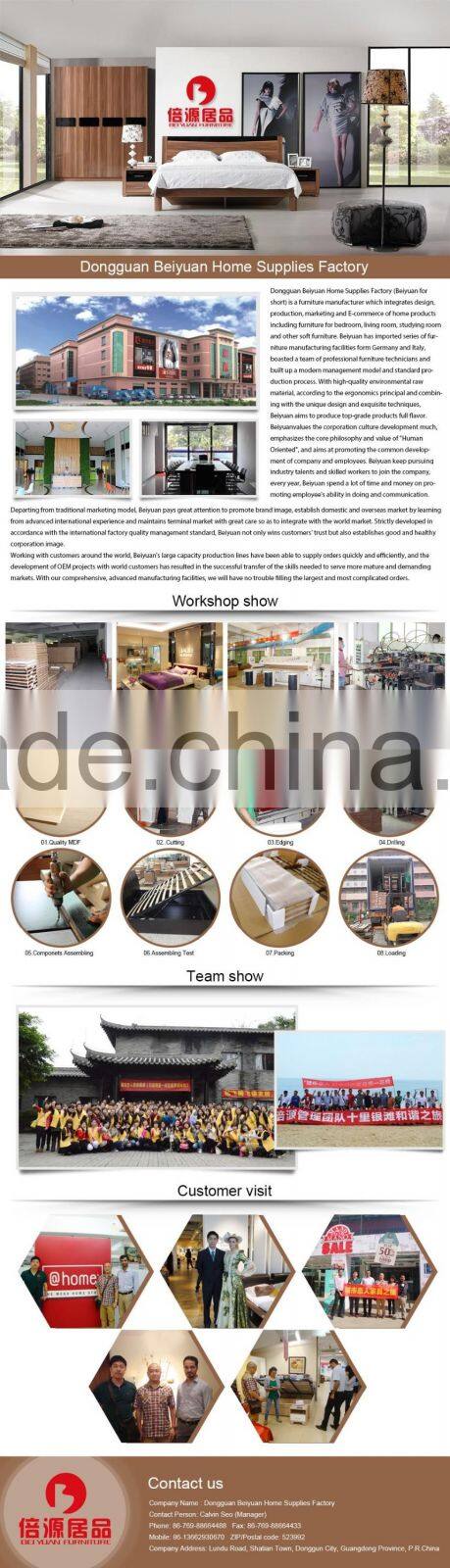 Modern wooden shining white eco friendly Single Bedroom Set Furniture/chilldrenn bedroom furniture set