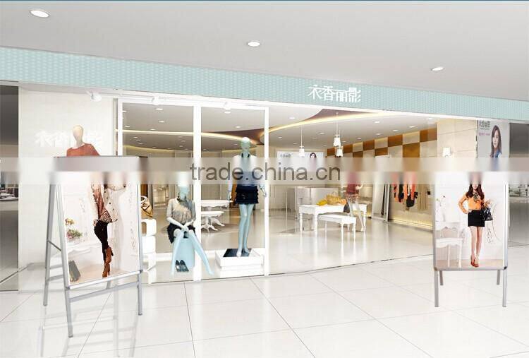 New products poster stand display stand
