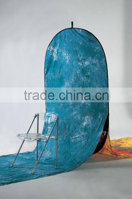 Photographic Background board with dyed backdrop