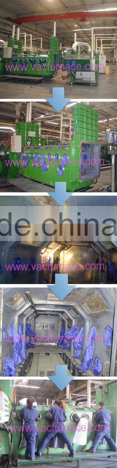 Temperature uniformity within 5 degree Celsius glovebox vacuum sintering furnace