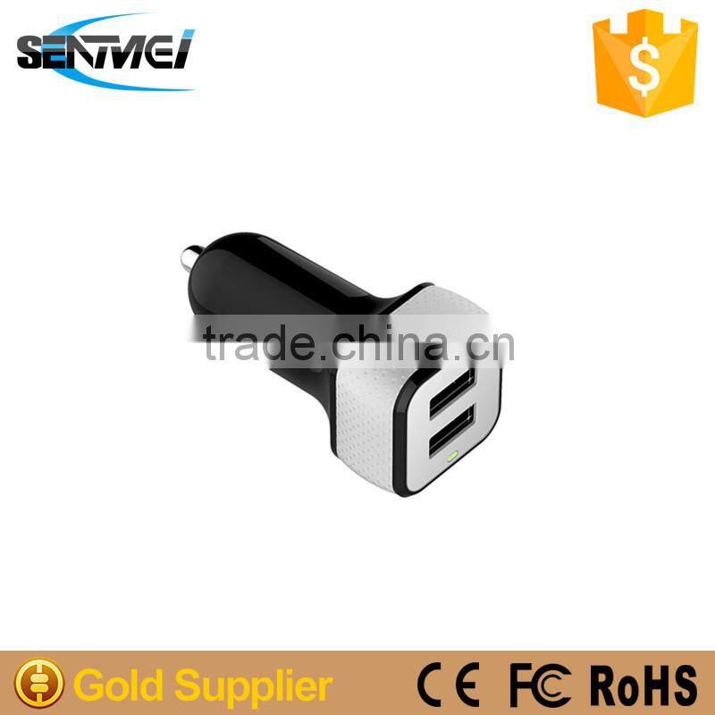 wholesaler china portables 2 port usb car charger customized
