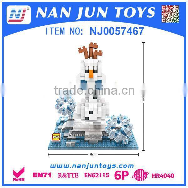 Small Diamond mini plastic buiding block for kid toy