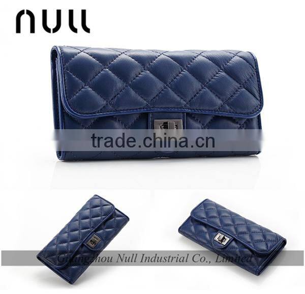 Popular fshion design pu travel leather purse