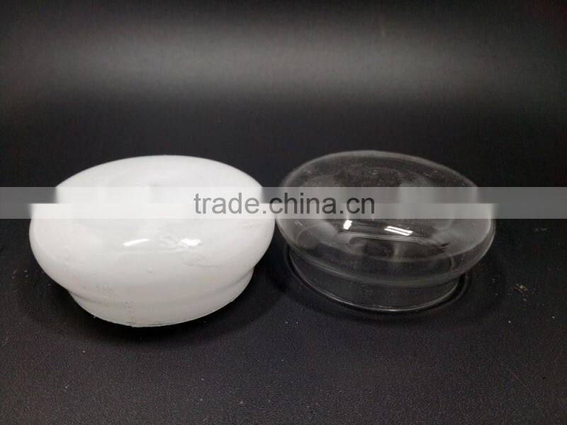 White glass lamp shade