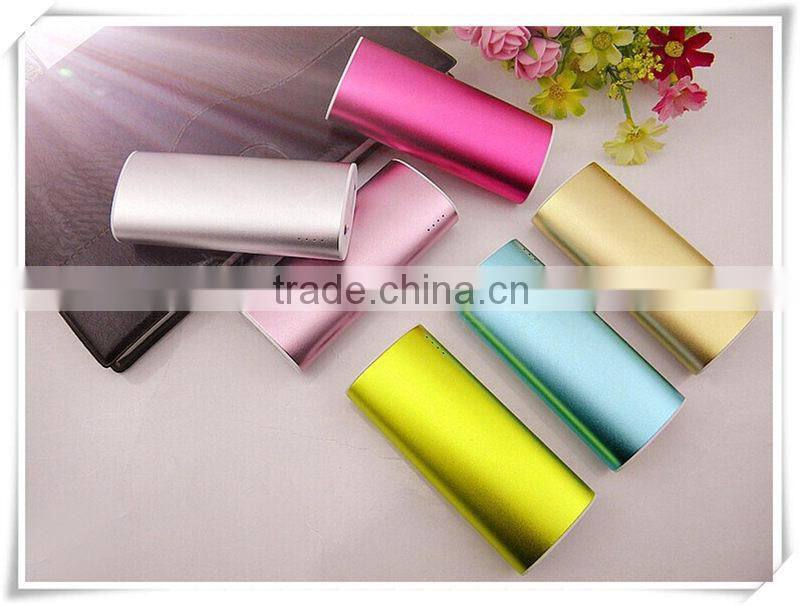colourful dual output portable charger power bank external battery