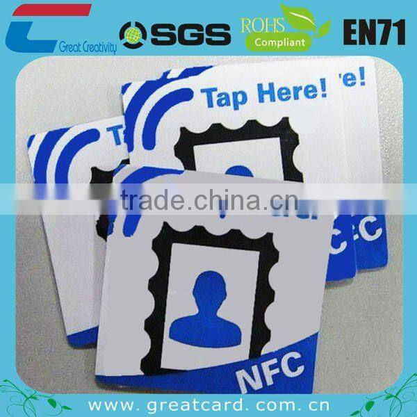 13.56mhz rfid wet inlay with ntag203 chip