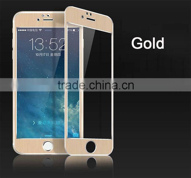 For Samsung galaxy A7 metal tempered glass 0.3mm 9H mobile glass screen protector for A7