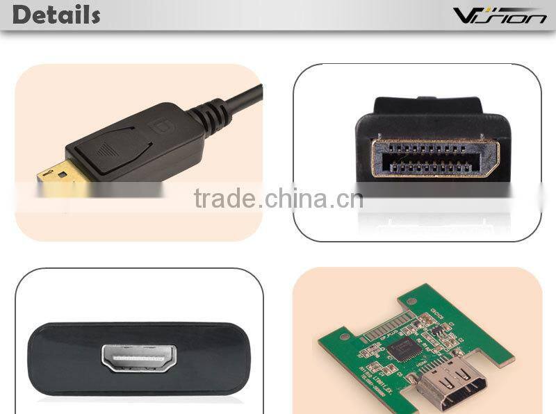 Consumer electronic displayport 1.2 cable