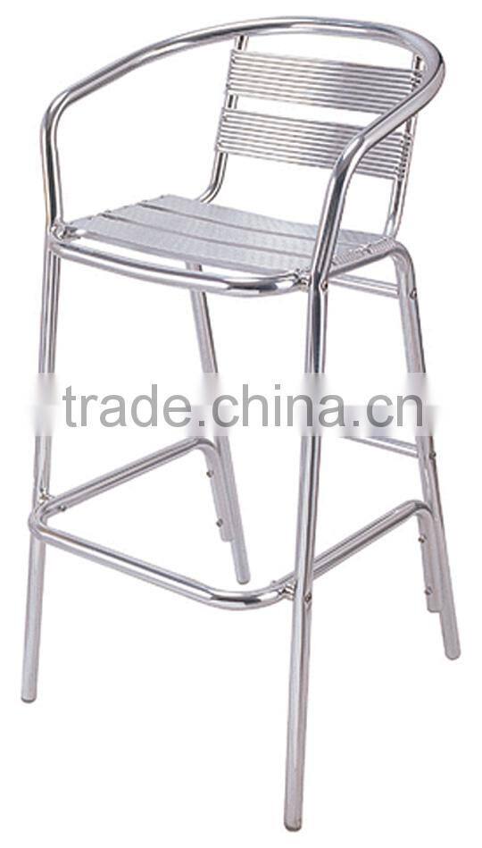 2015 simple-fashion design for aluminum bar stool