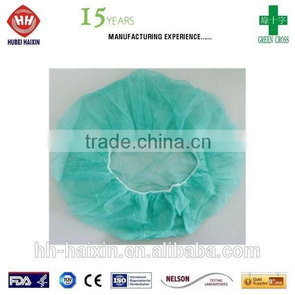 Disposable Nonwoven Spunlace Bouffant Cap