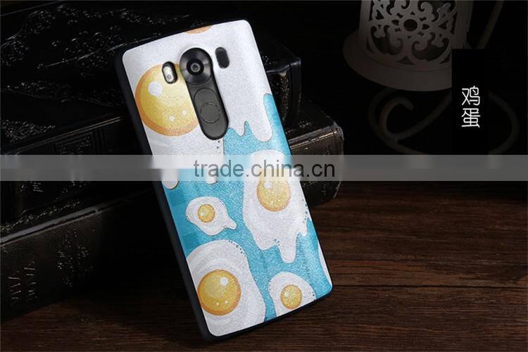Colored drawing Flower Flag Catoon Soft TPU Silk Skin case for LG G5/LG V10
