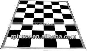 2014 Black And White Dance Floor with Cheap price