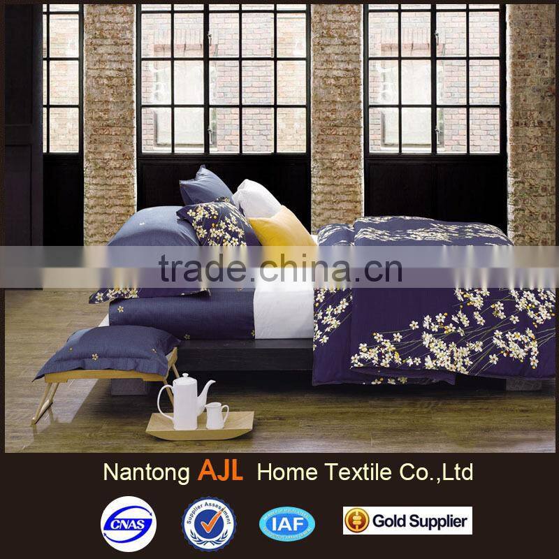 2016 home decoration reactive printed fashional design bedding set