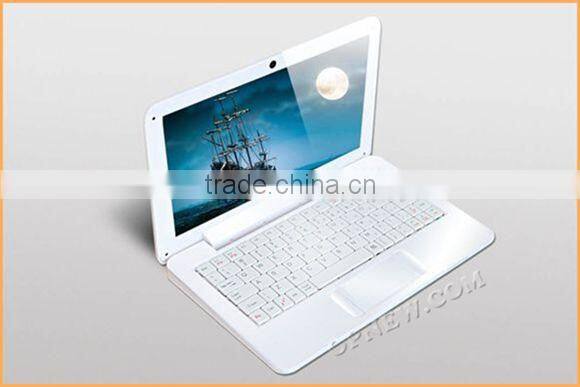 13.3" Laptop PC Dual core 8880 cpu 1.52Ghz with Bluetooth RJ45 port HDM 1GB DDRII 16GB Nandflash 7" 9" 10" 13" Laptop