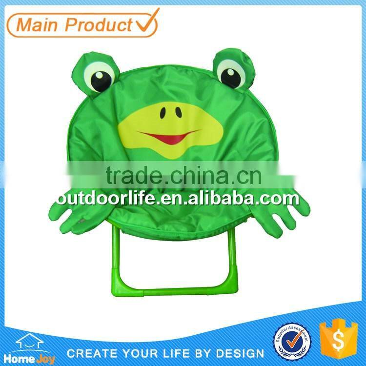 Camping round moon chair, kids folding moon chair, small moon chair for children
