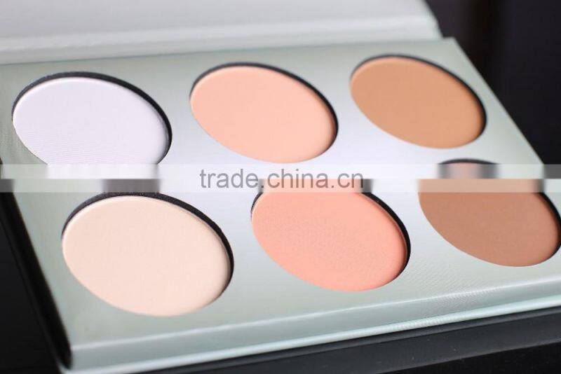 Face makeup cosmetics makeup palette Waterproof makeup pressed powder