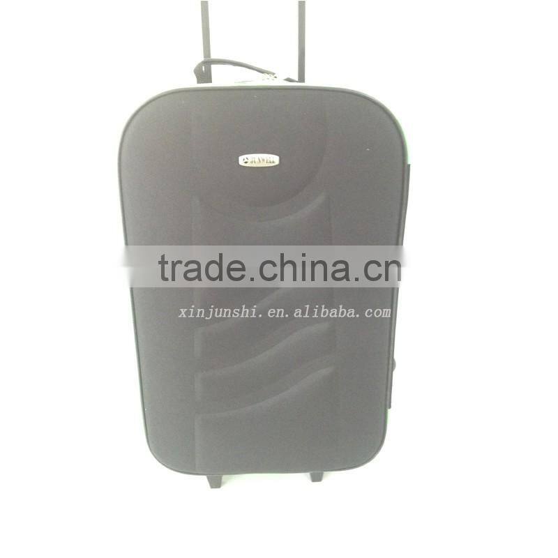 nylon waterproof durable hard trolley case luggage business travel wheeled luggage case for wholesale
