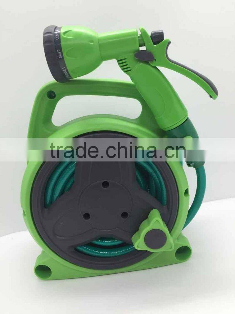 10M Rewind Flat Garden Hose Reel