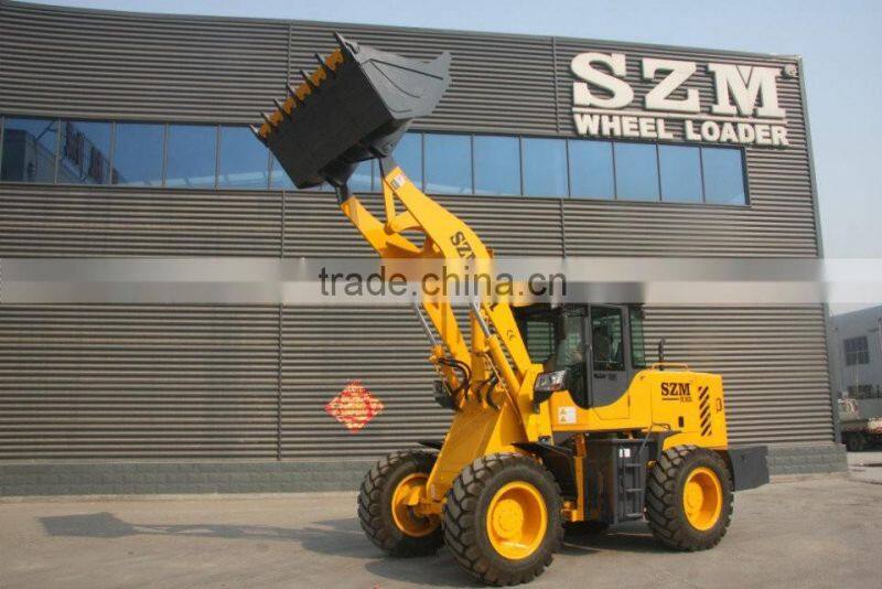 Construction equipment wheel loader SZM 930L with acessories
