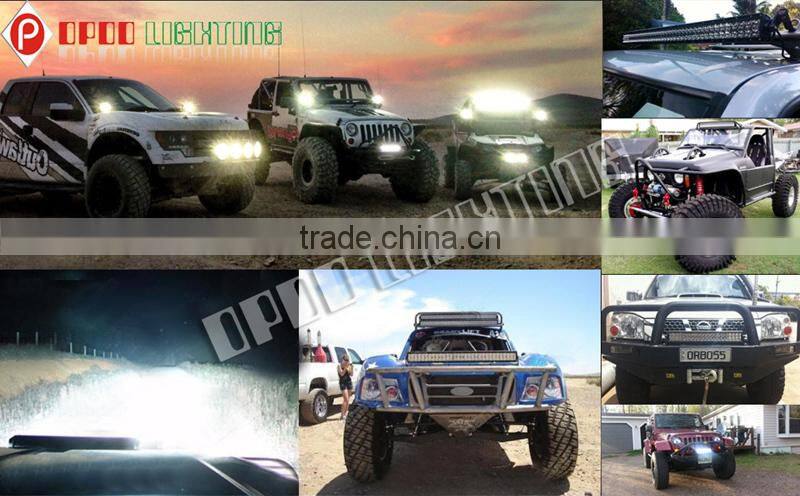 400W 4D Osram curved led light bar, 40 inch curve light bar