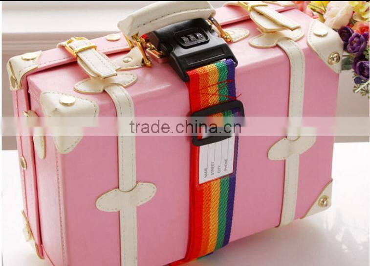 Travel Luggage Belt with digital password Combination Lock
