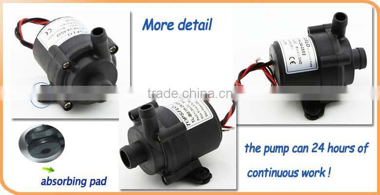 12v 24v dc brushless mini silent pump for hot water dispensers