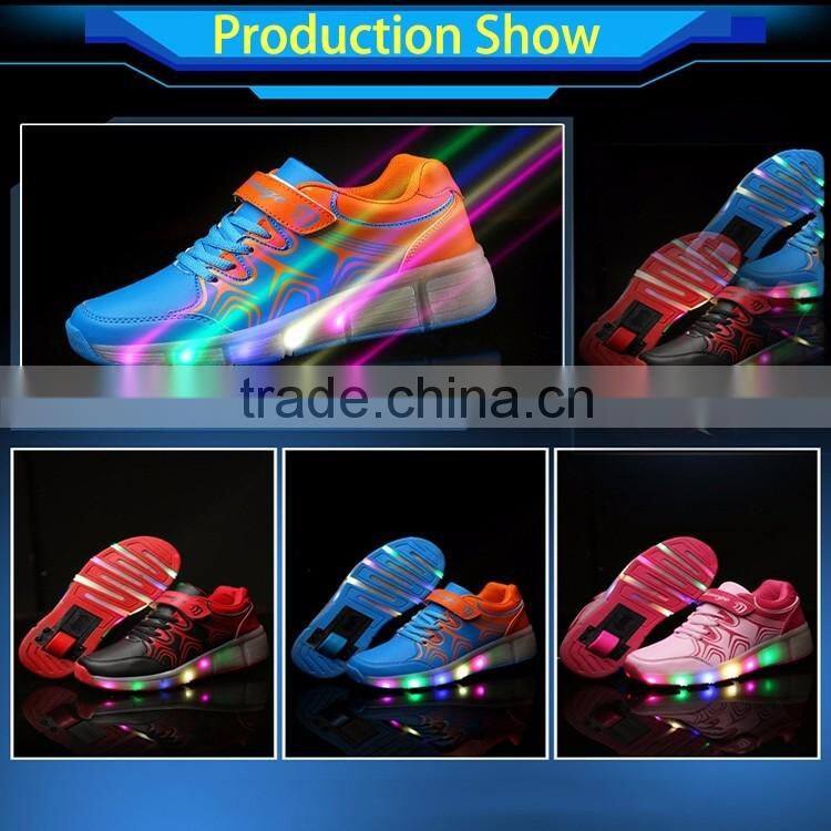 Fashion Design LED Shoes Kids Hot Sale Luminous Shoes,led light up kids shoes