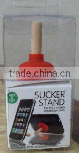 box packing silicone toilet phonestand