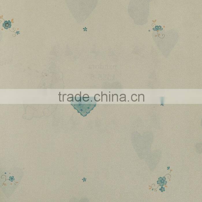 K5554R cartoon soundproof wall covering for kids room