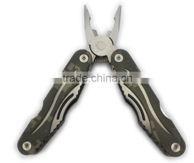 Survival Multi Tool with Aluminum handle pliers 11 functions in 1