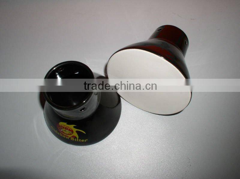 Ceramic Durable BBQ Roaster Manufacturer/Chicken Sitter