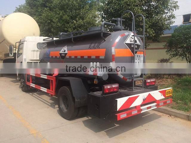 4x2 dongfeng 9000L chemical liquid tank truck dimensions